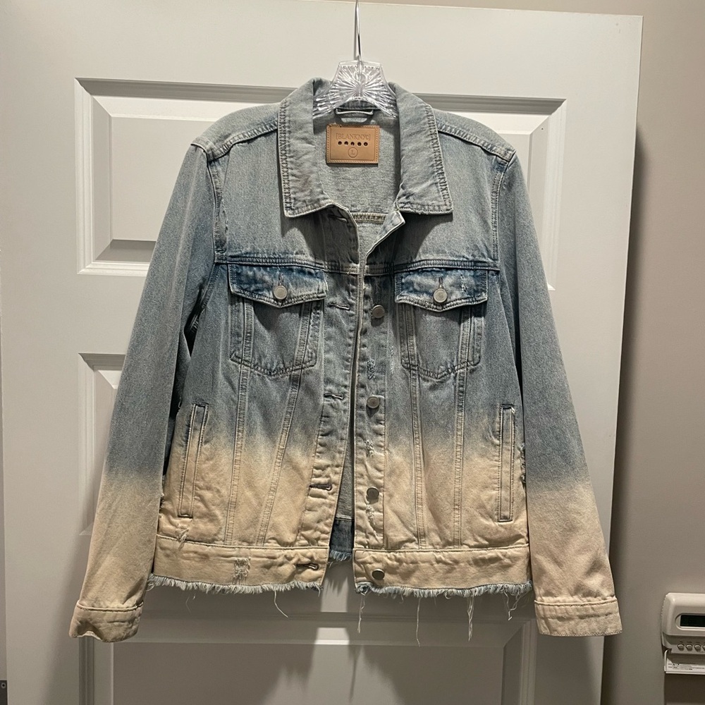 BLANK NYC ombré Jean jacket